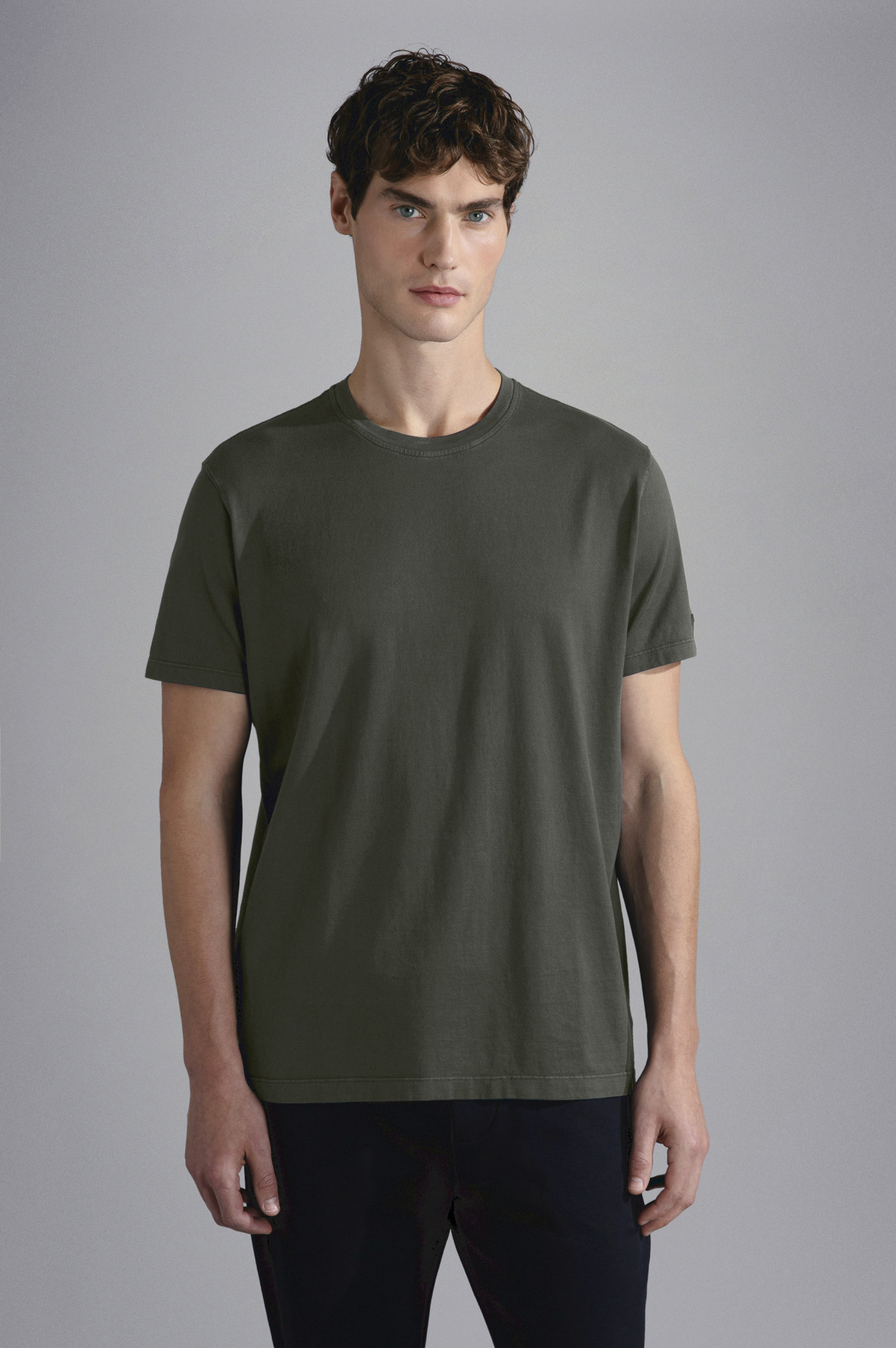PAUL & SHARK T-SHIRT WITH ROUND NECK AND SHORT SLEEVES 