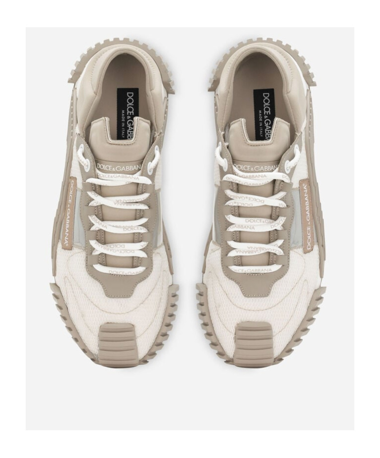 Dolce & Gabbana Ns1 Low-top Running Sneakers In Nude