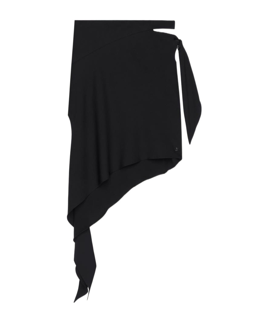 Courrèges Asymmetrical Midi Skirt