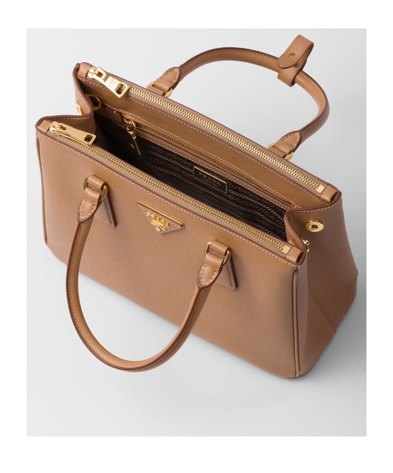 Prada Women's Medium Galleria Bag In Neutral Color