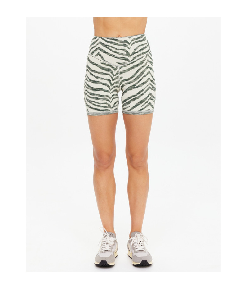 The Upside Reversible Patterned Performance Shorts In Gray