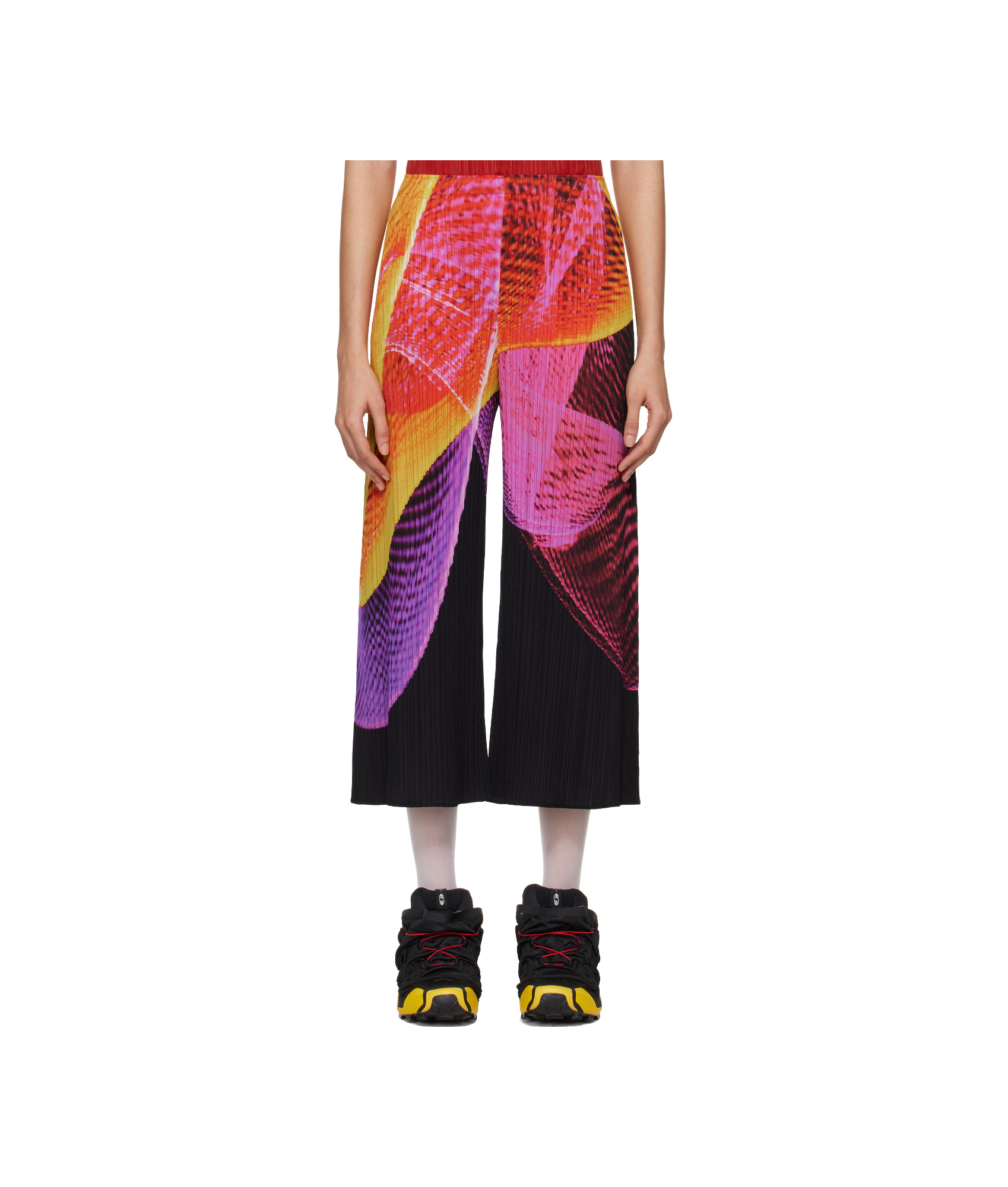 ISSEY MIYAKE MULTICOLOR SPECTRUM TROUSERS