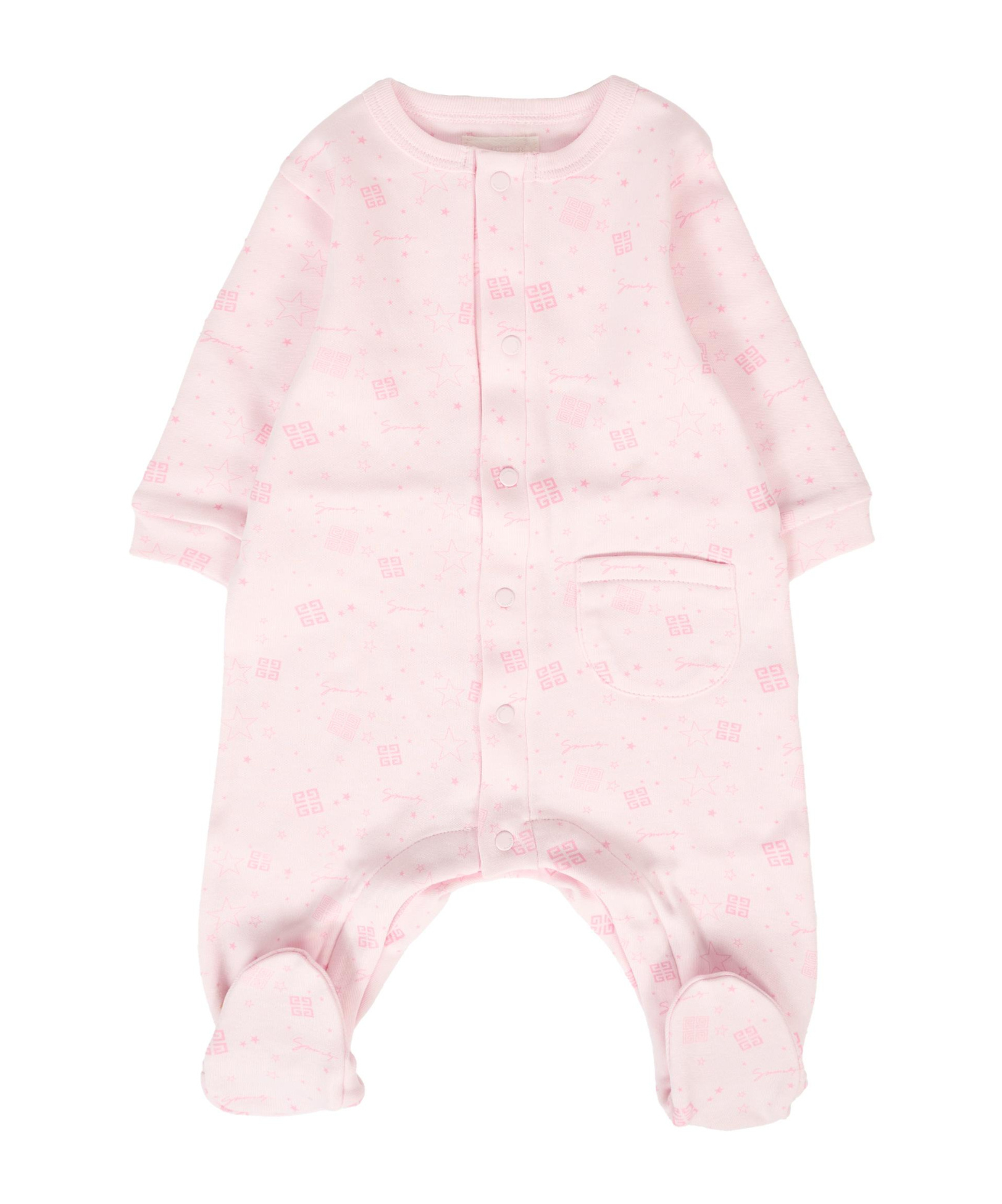 Givenchy Long-sleeved Jumpsuit In Pink