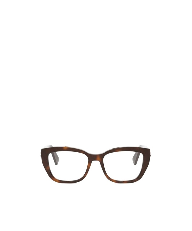 Bvlgari Bulgari Square Frame Glasses In Brown