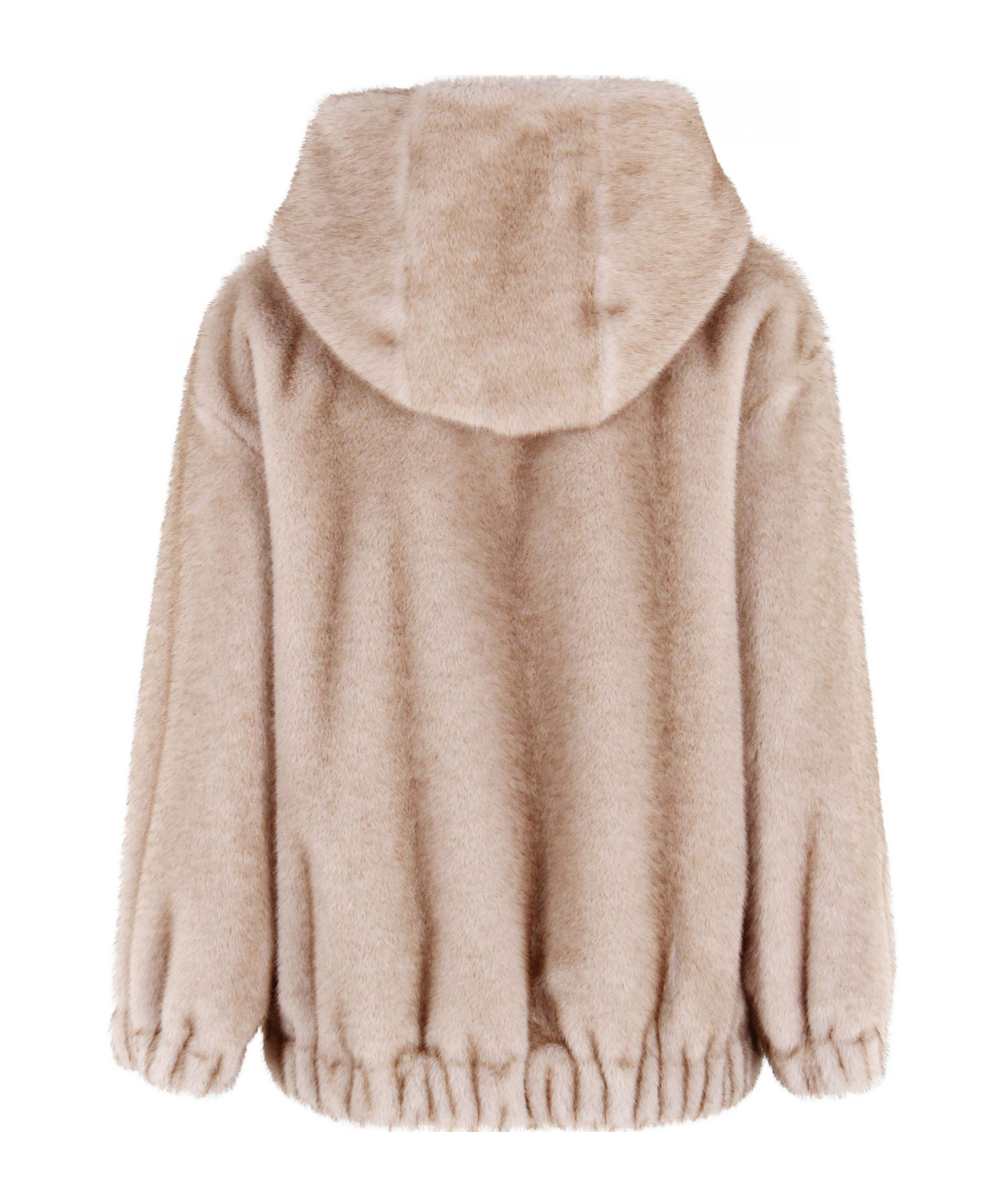 Antonelli Hooded Long-sleeve Cotton-padded Jacket In Brown