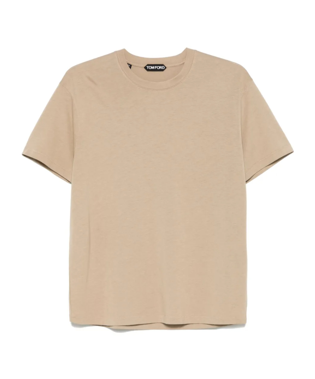 Tom Ford Crew-neck T-shirt In Brown