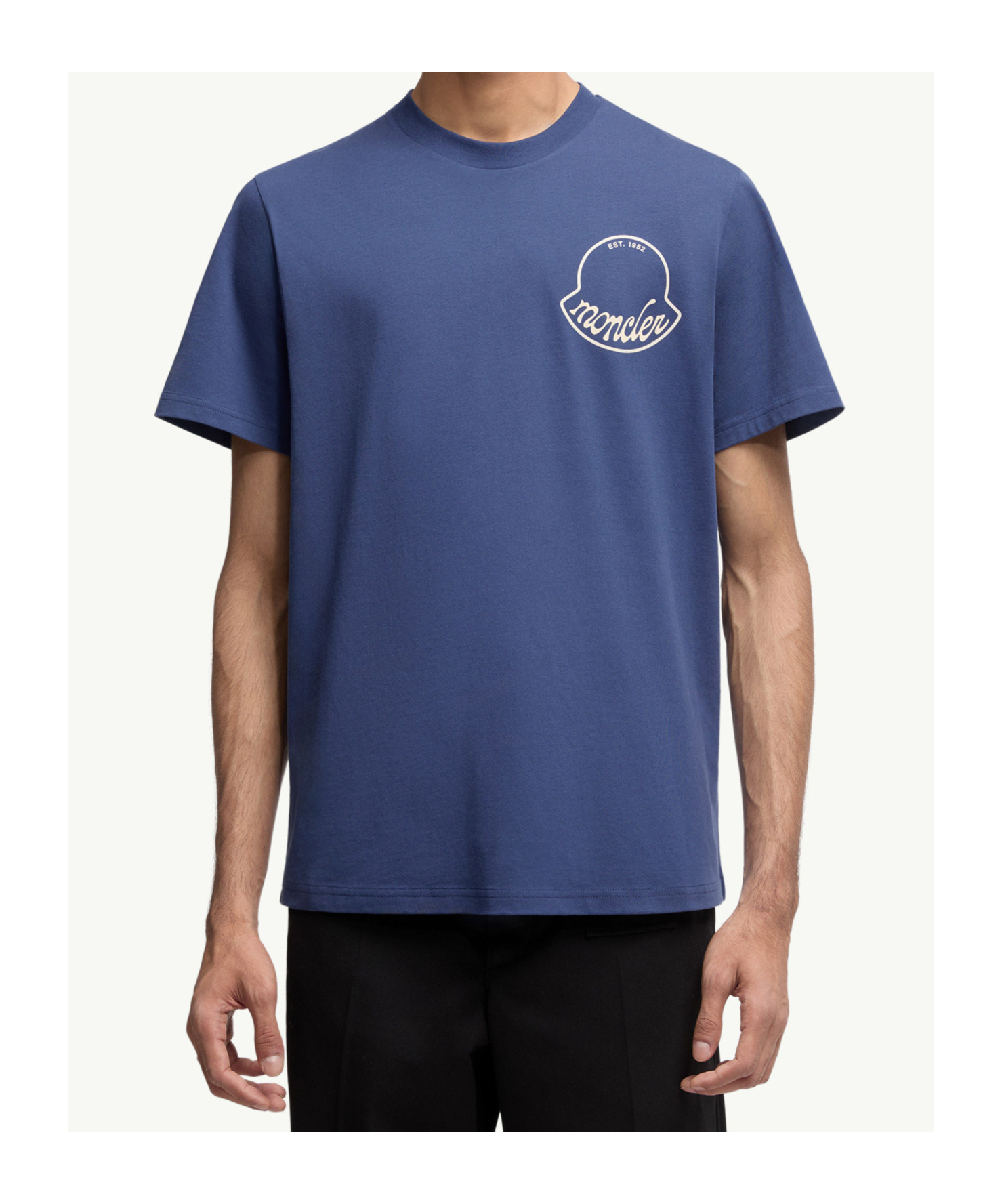 Moncler Ss T-shirt In Blue