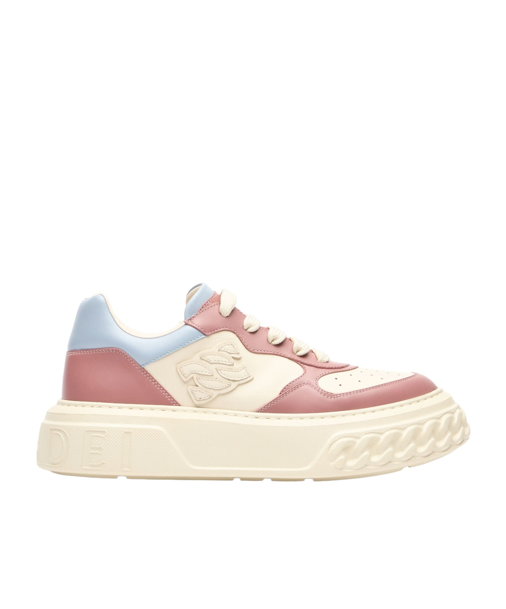 Casadei Cross-country Sneakers In White