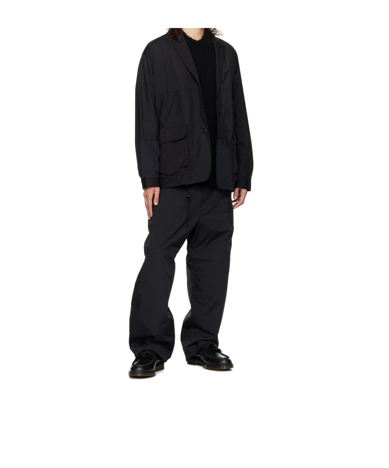 Comme Des Garçons Elastic Waist Casual Pants