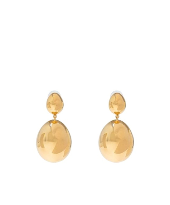 Isabel Marant Awa Earrings In Yellow