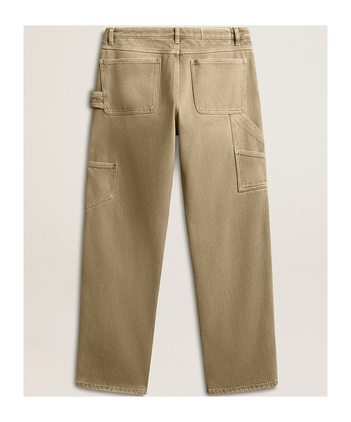 Golden Goose Belt-loop Casual Pants In Brown