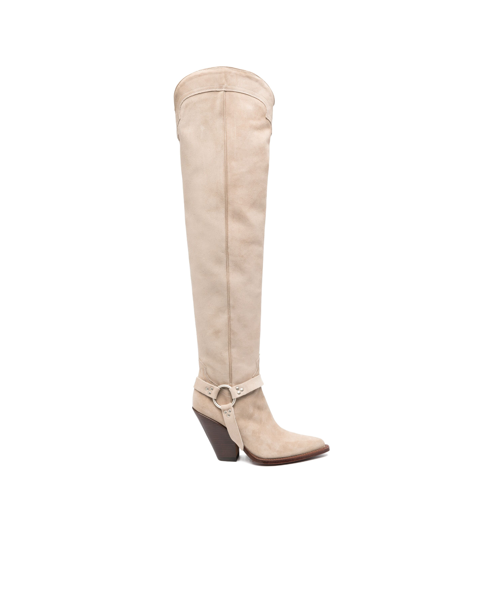 SONORA REYNOSA BELT 90MM SUEDE BOOTS