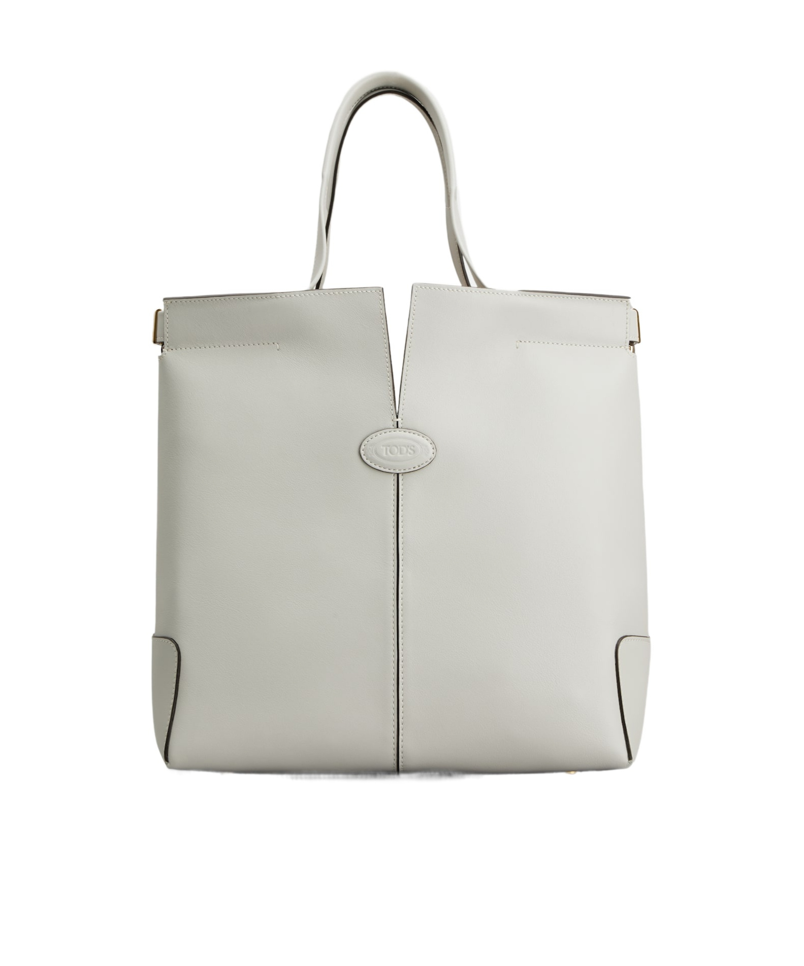 Tod's Small Di Handbag Folio Shoulder Bag In Gray