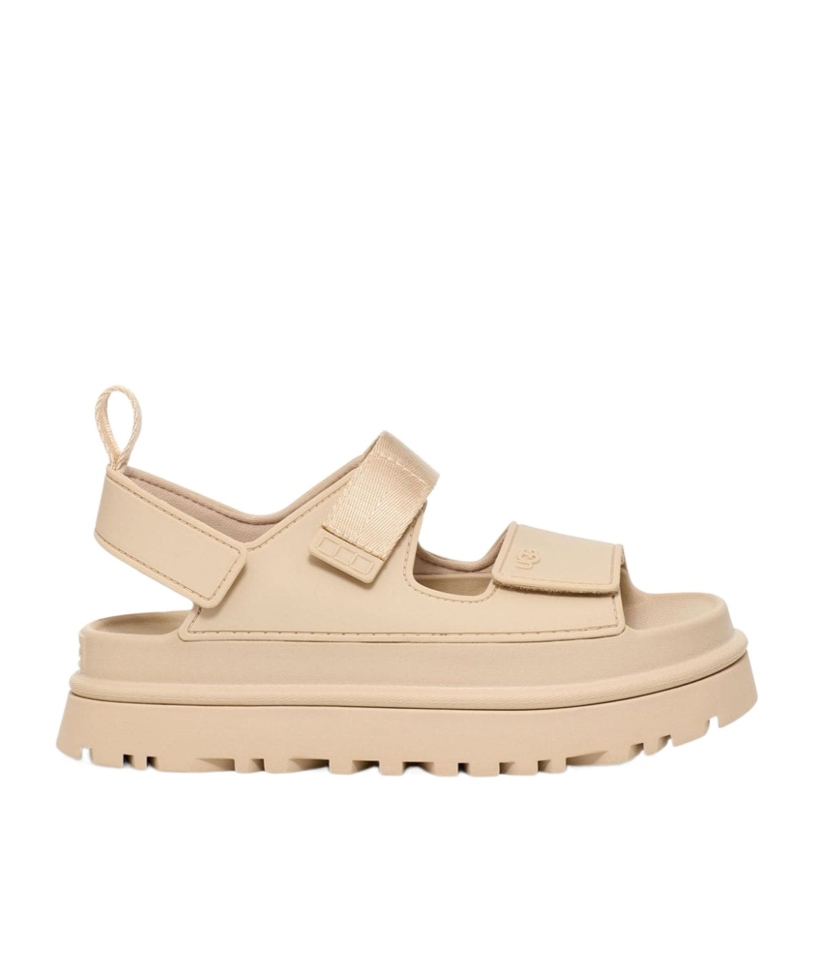 Ugg 20mm Golden Glow Tpu Sandals In Nude