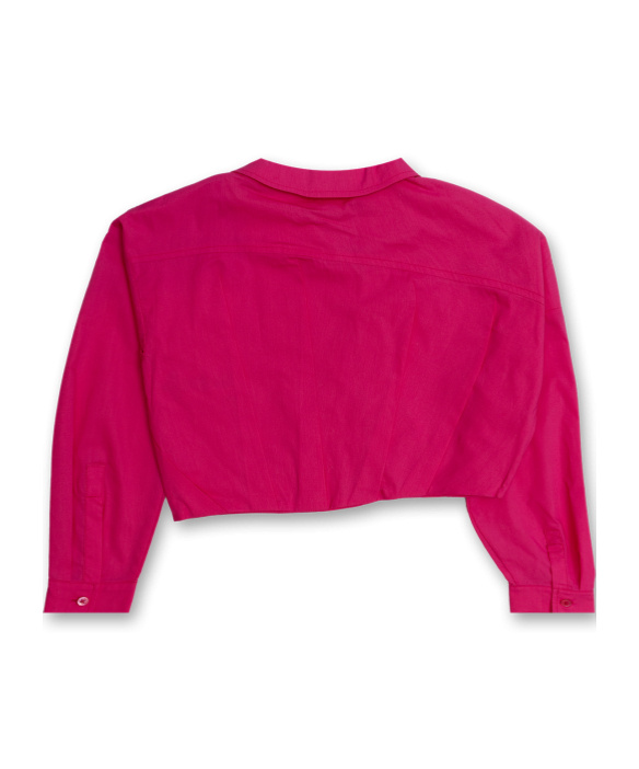 Jacquemus Long-sleeved Shirt In Red
