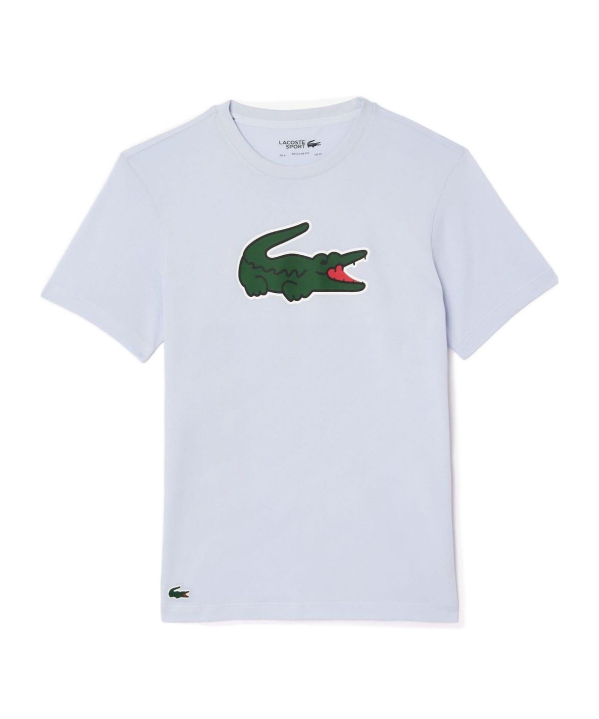 Lacoste Logo Sport T-shirt In White