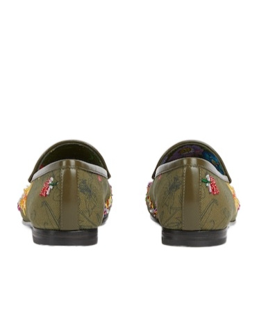 Gucci Women's  Jordaan Loafer In Green