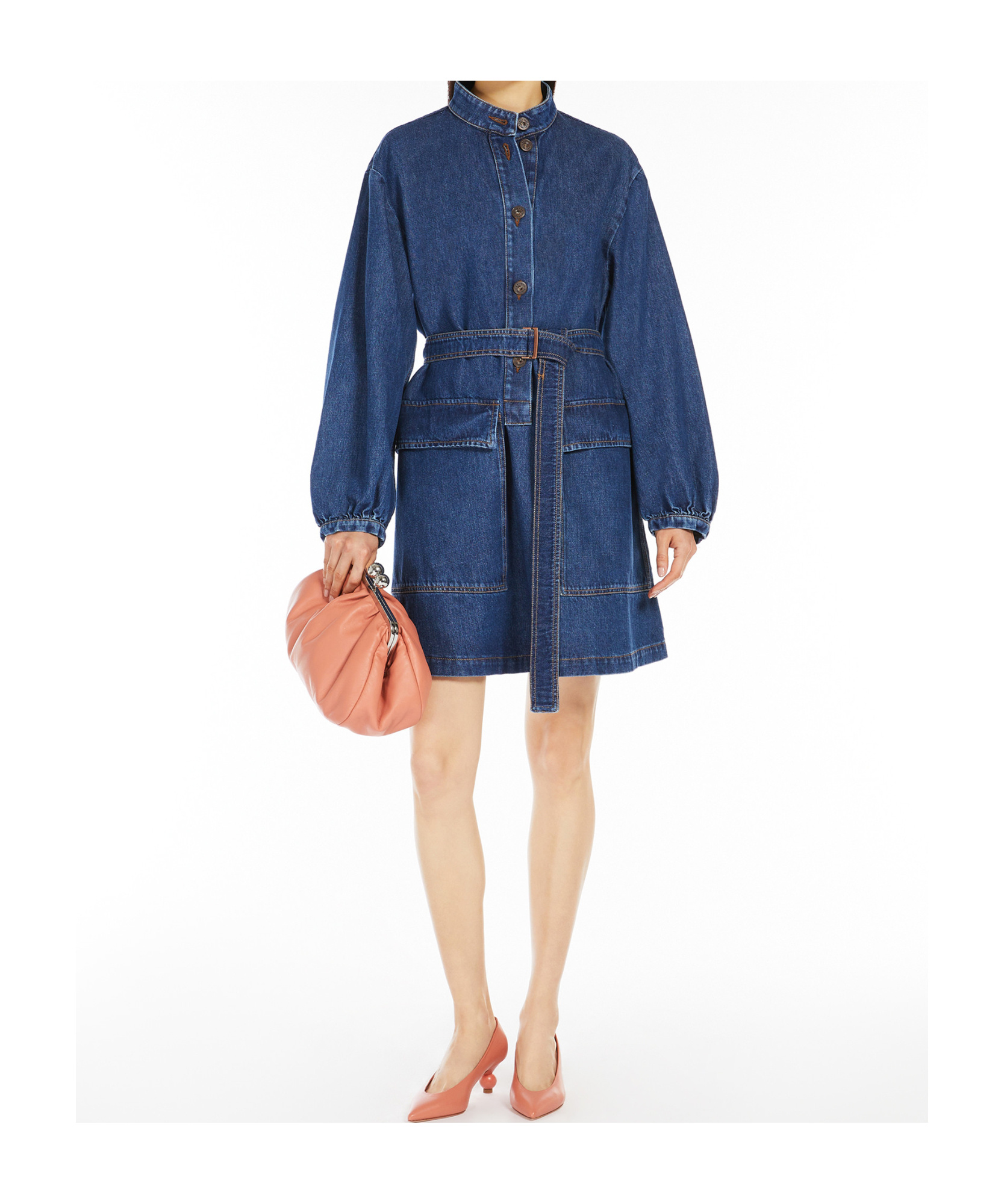 Weekend Max Mara Medium Pasticcio Single Shoulder In Pink