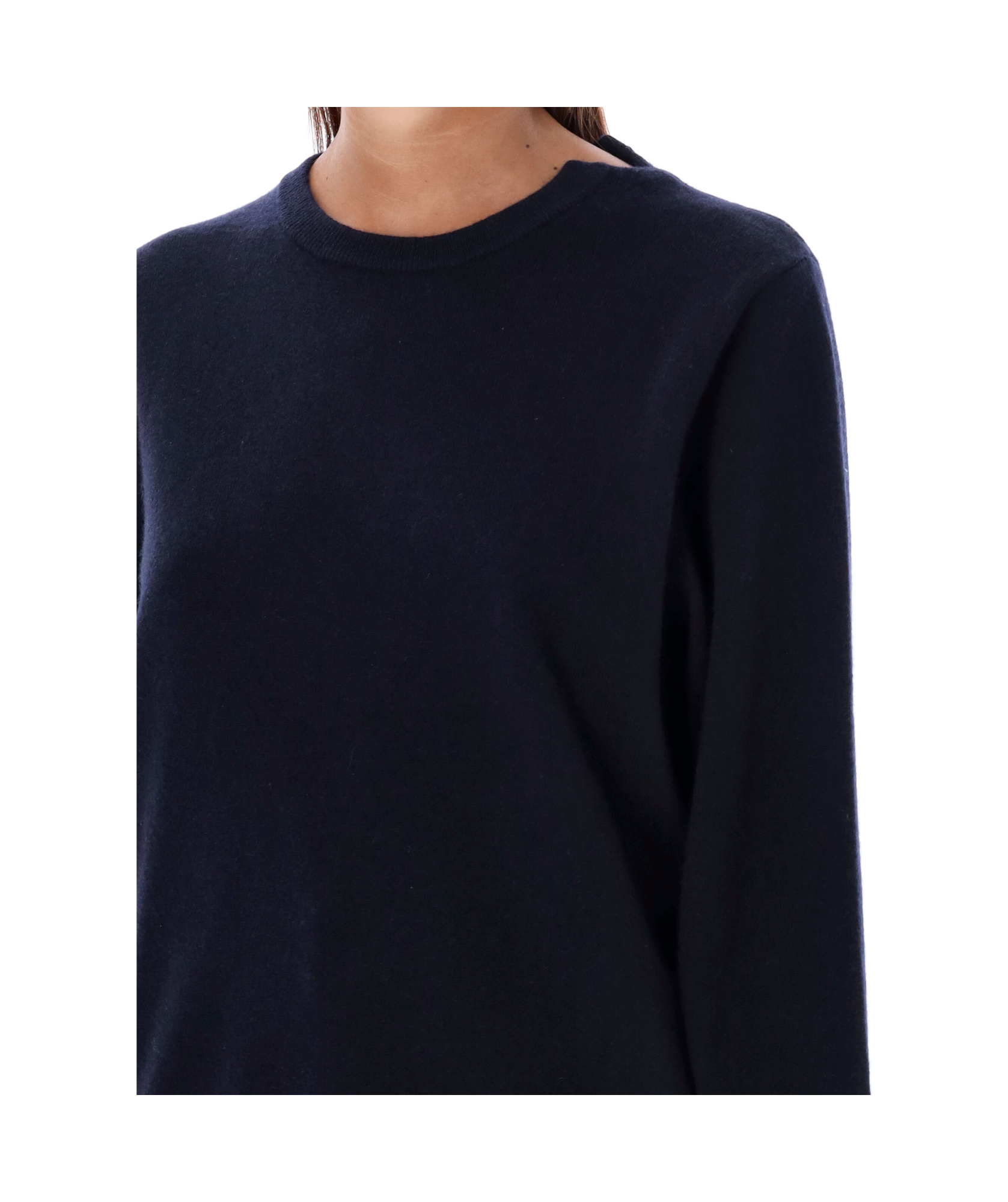 Extreme Cashmere Belle Cashmere Stretch 2.26 Pullover In Black