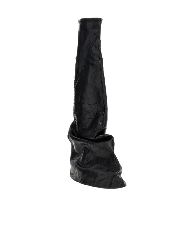 Rick Owens Drkshdw Drkshdw By Rick Owens Boot-shaped Sneakers With Shark-tooth Rubber Sole In Black