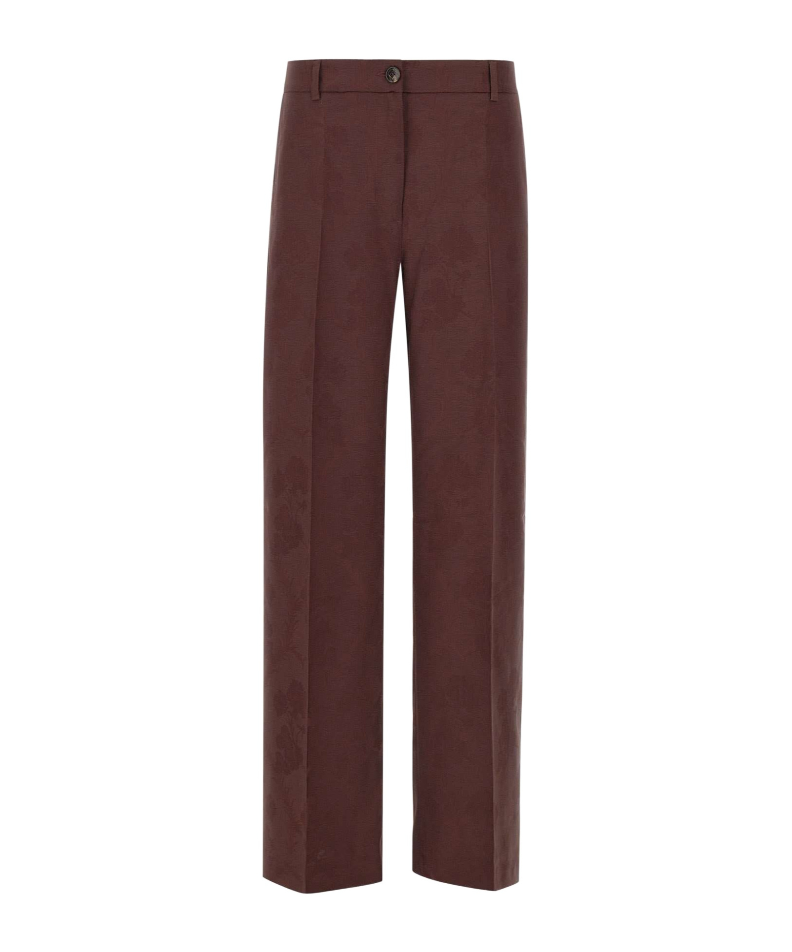 Etro Belt Loop Casual Pants In Red