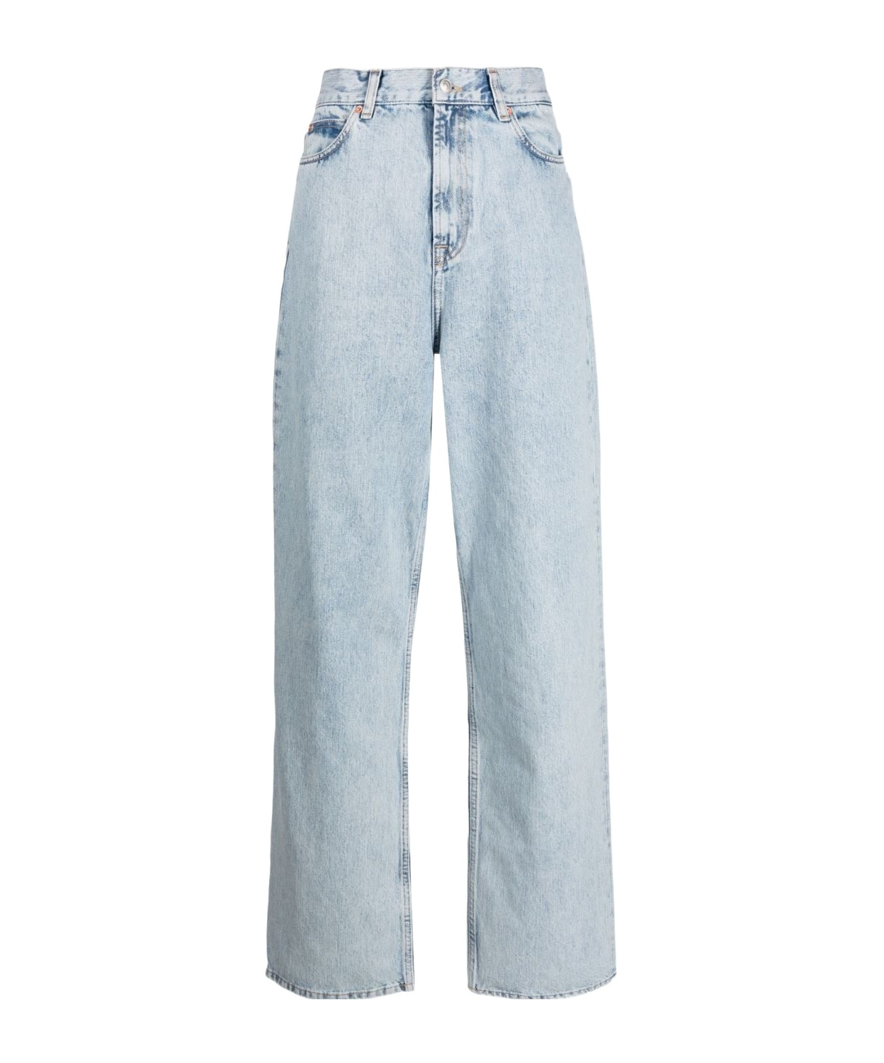 Shop Wardrobe.nyc Five-pocket Denim Trousers