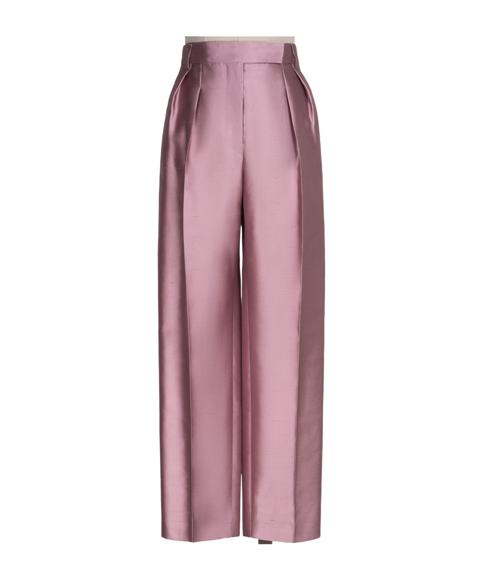 Max Mara Belt-loop Casual Pants In Pink