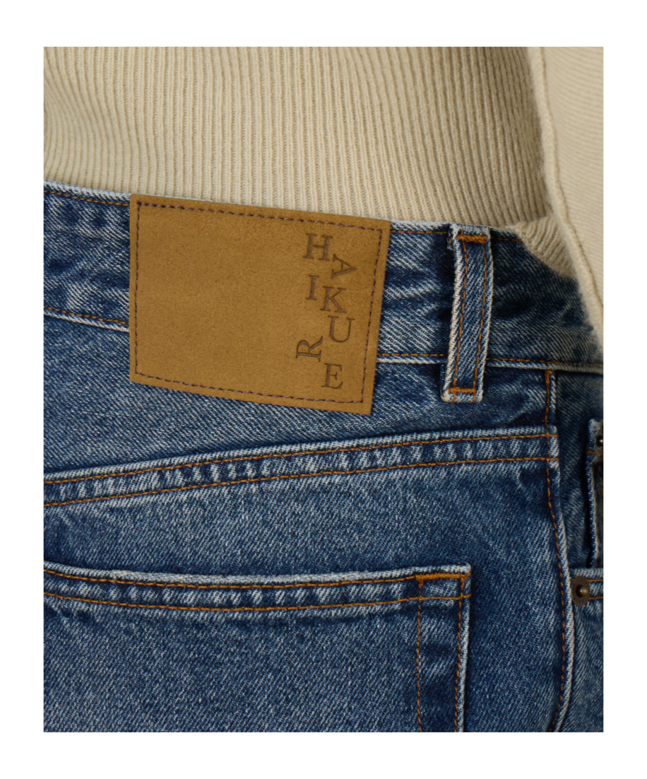 Haikure Belt-loop Jeans In Blue