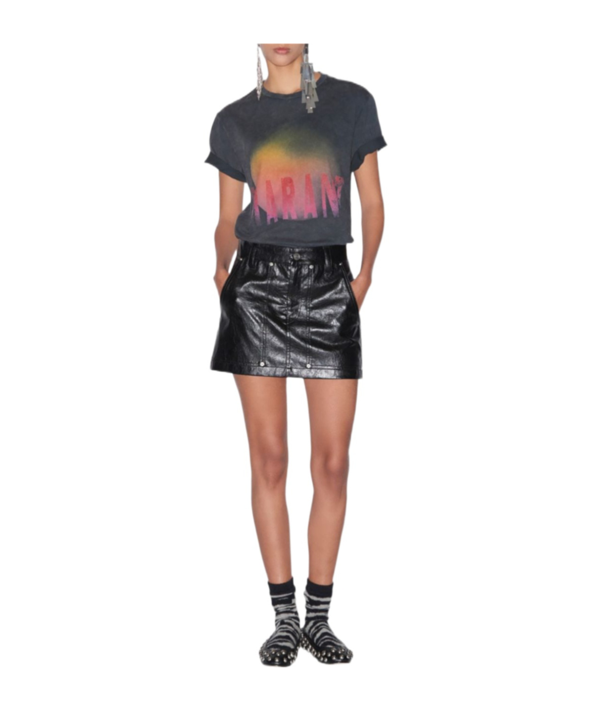 Isabel Marant Étoile Anais Shorts In Black