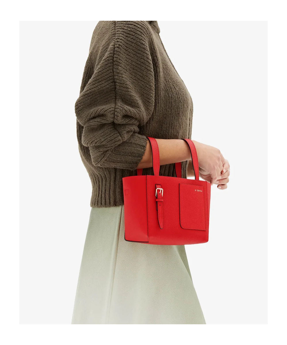 Valextra Double Handle Tote Bag