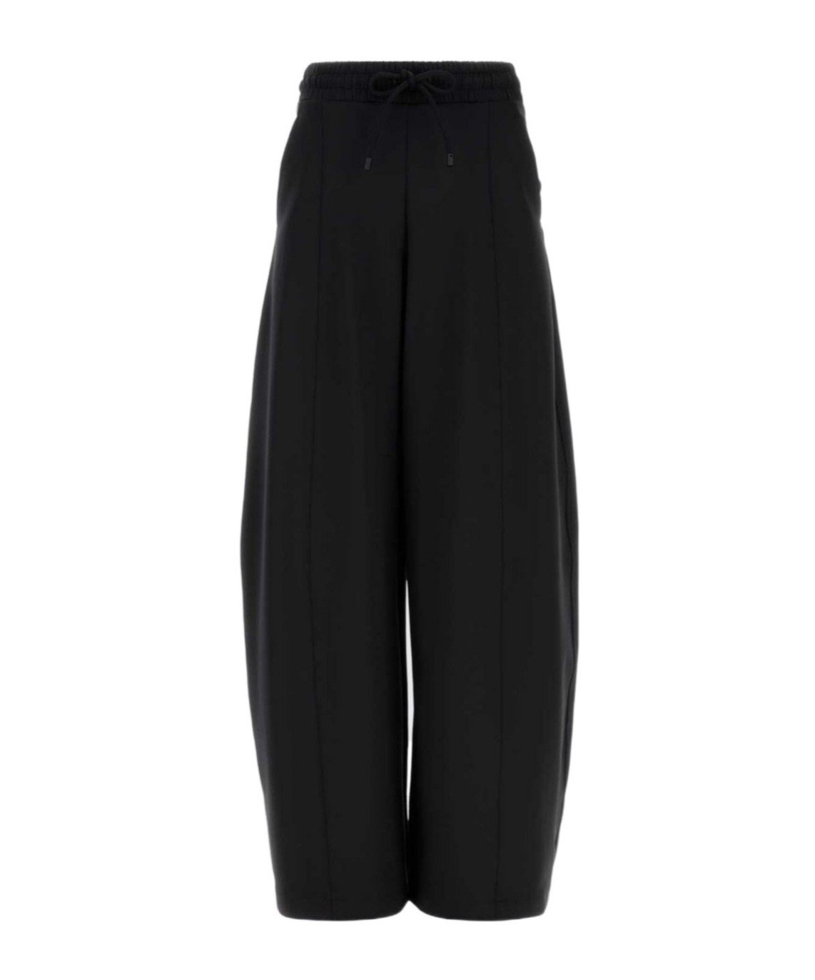 Max Mara Drawstring-waist Track Pants In Black