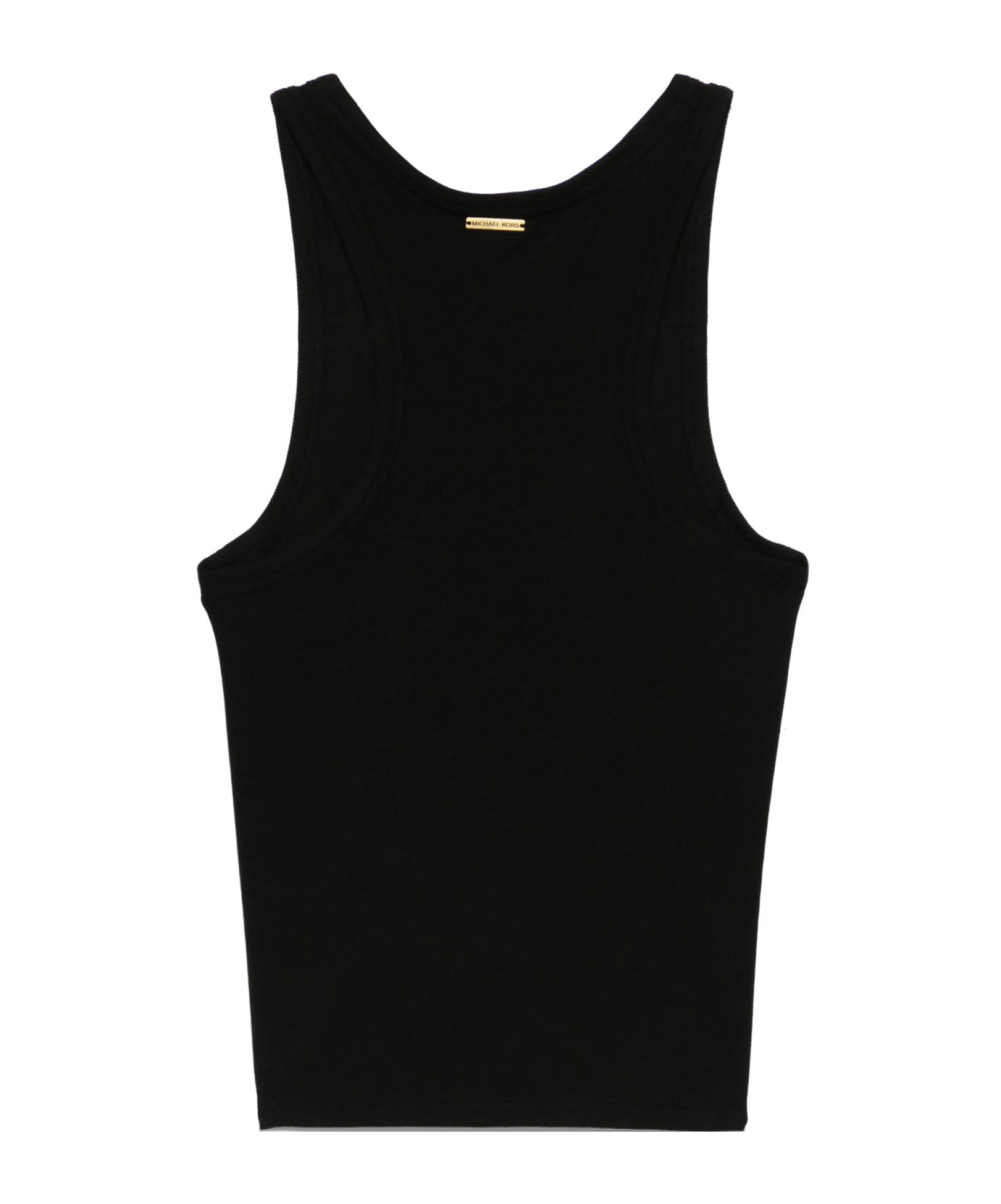 Michael Michael Kors Crew Neck Vest In Black