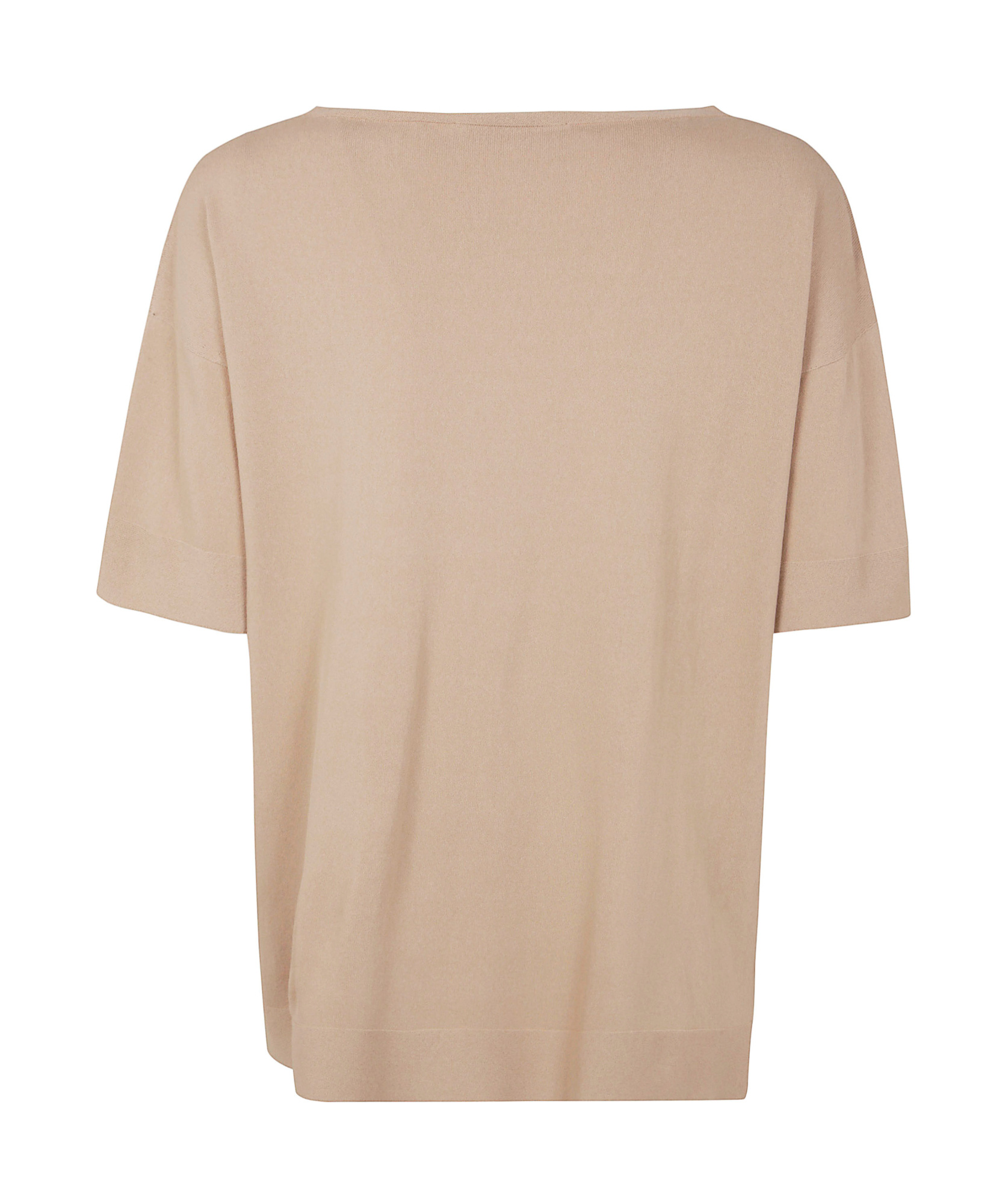 D Exterior D. Exterior Viscose Short Sleeves T-shirt By D. Exterior In Nude
