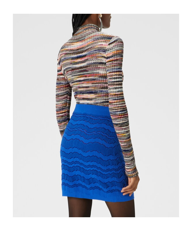 Shop Missoni Striped Sweater In Multicolor