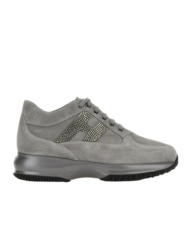 Hogan Interactive Sneakers In Gray