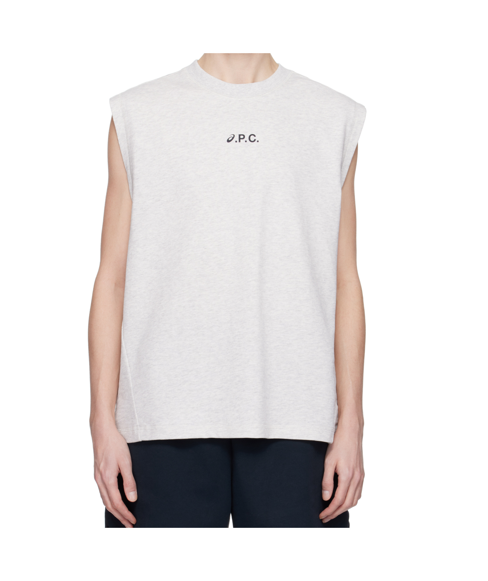 Apc Gray Asics Edition Sky Tank Top In Grey