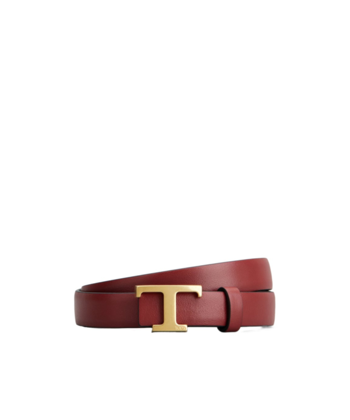 Tod's T-timeless Leather Belt In Black