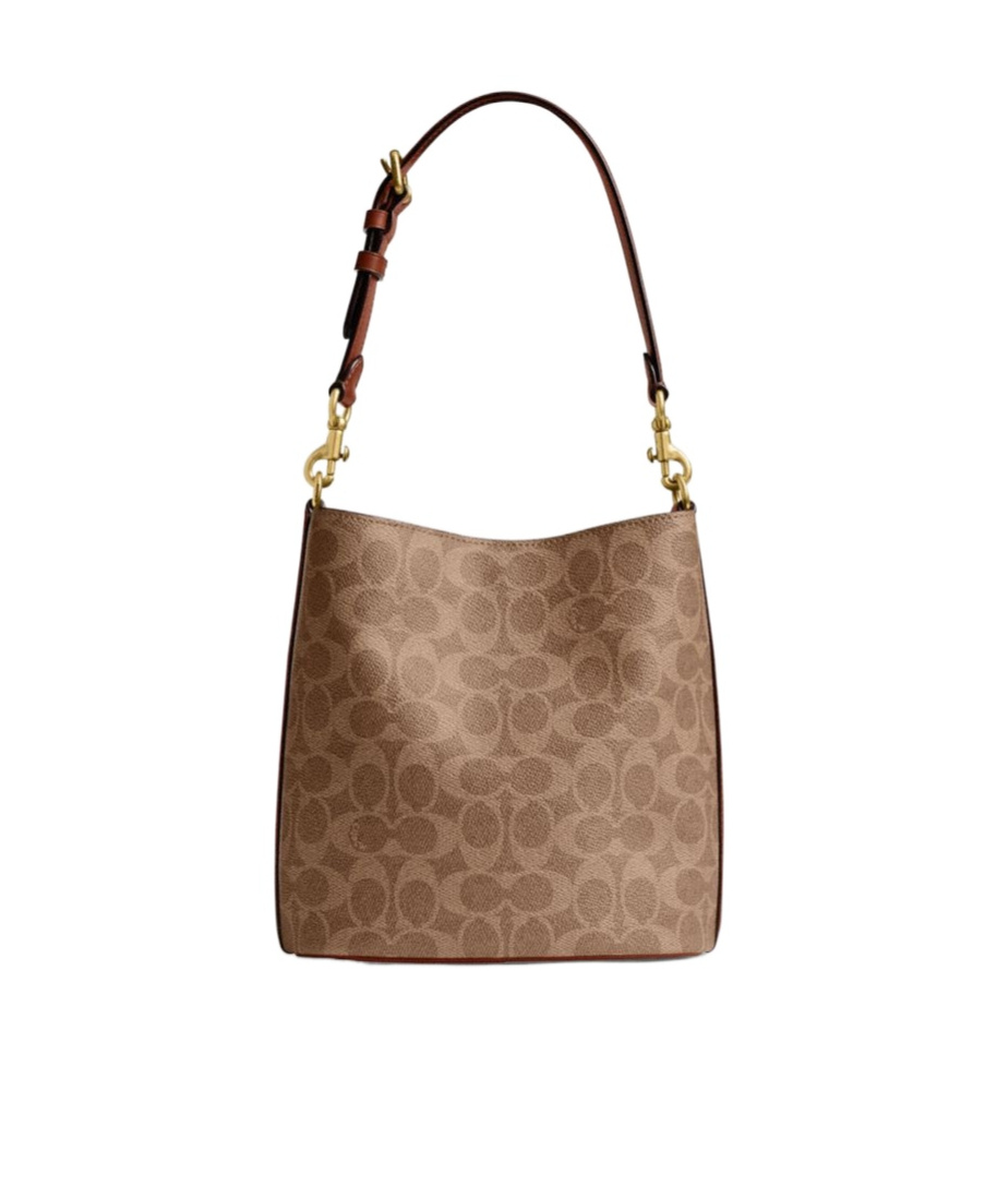 Coach Willow Bucket Bag And Shoulder Bag In Brown