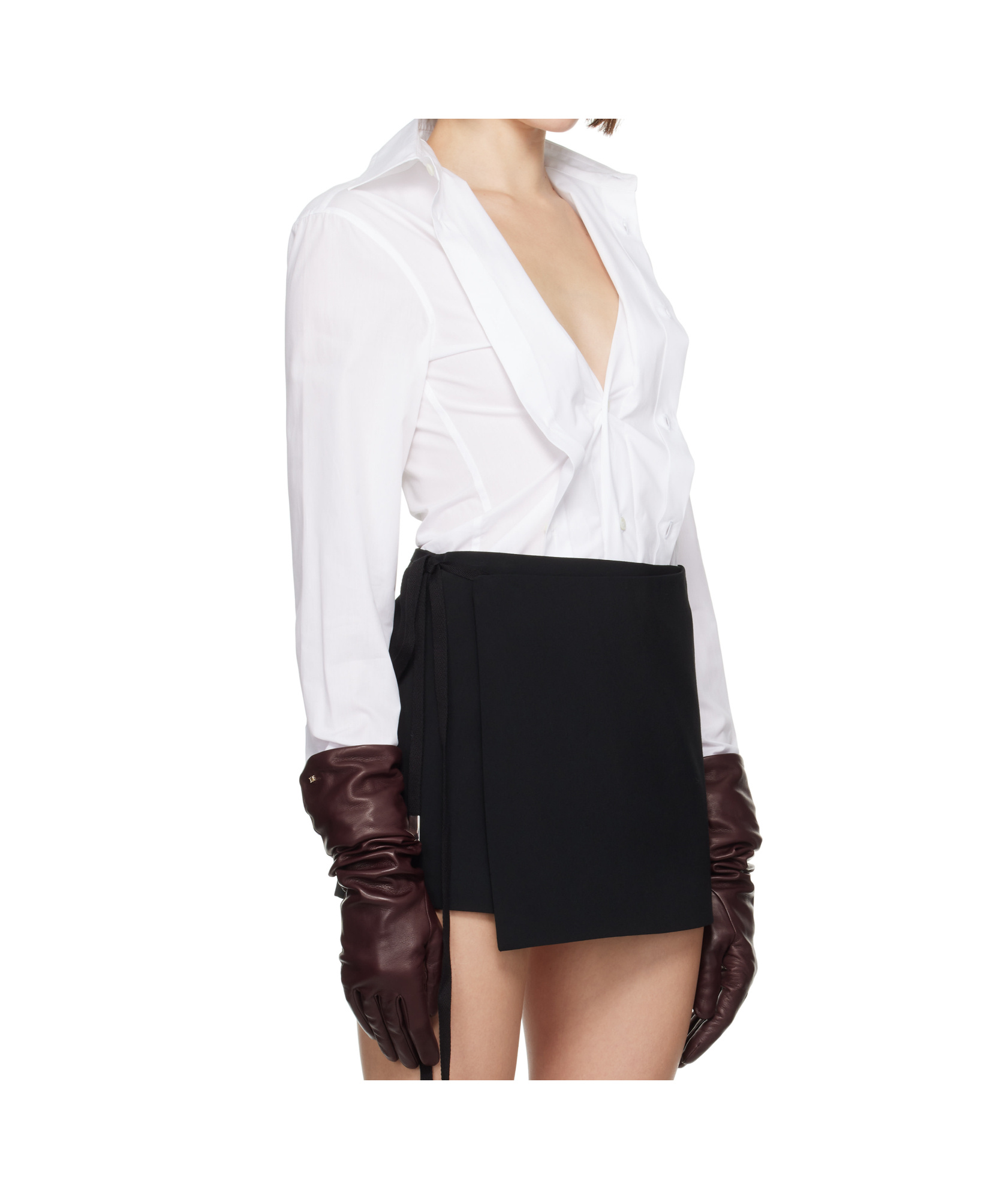 Ann Demeulemeester Haley Shirt In White