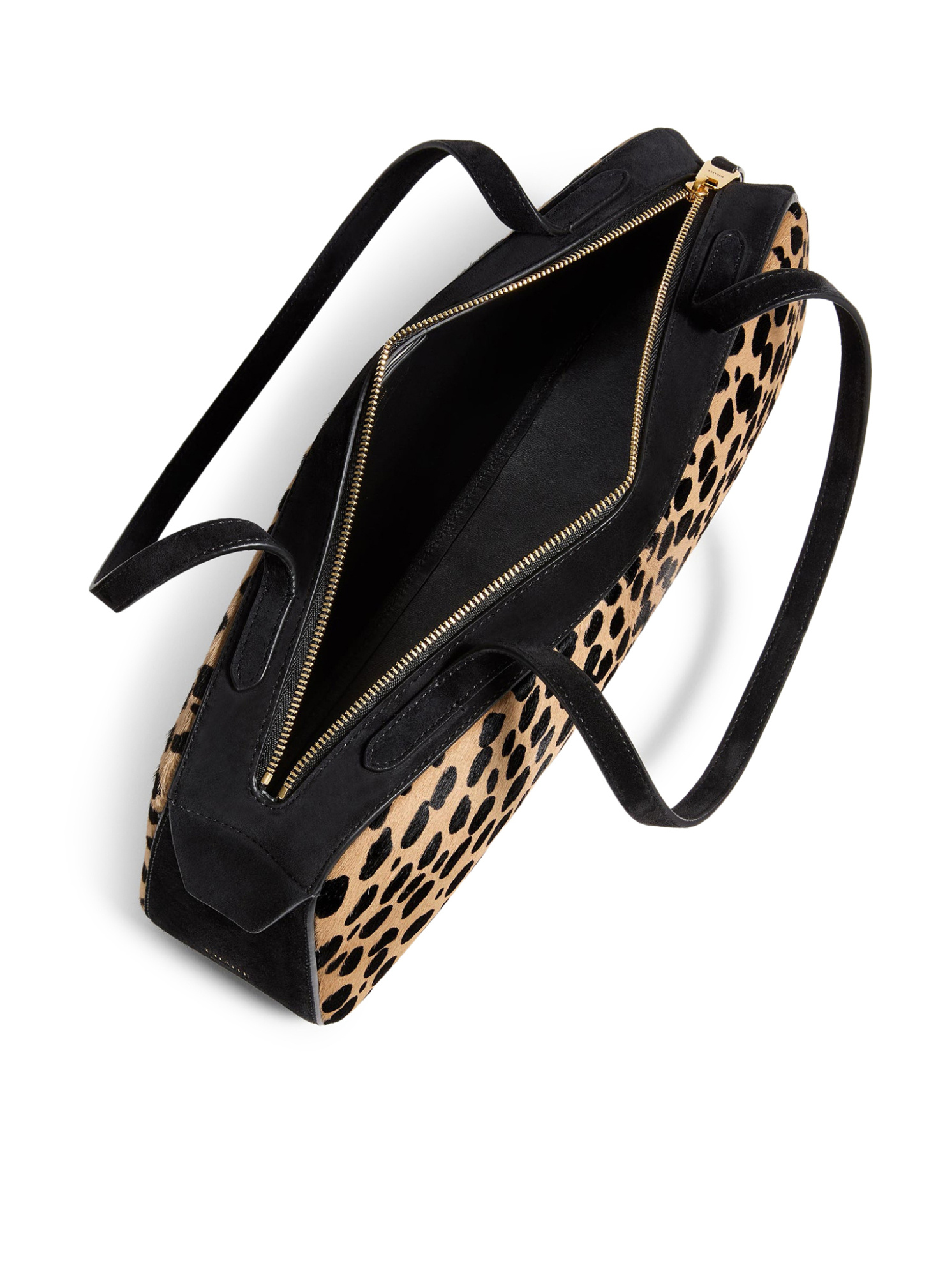 Khaite Simona Animal-print Zip Shoulder Bag