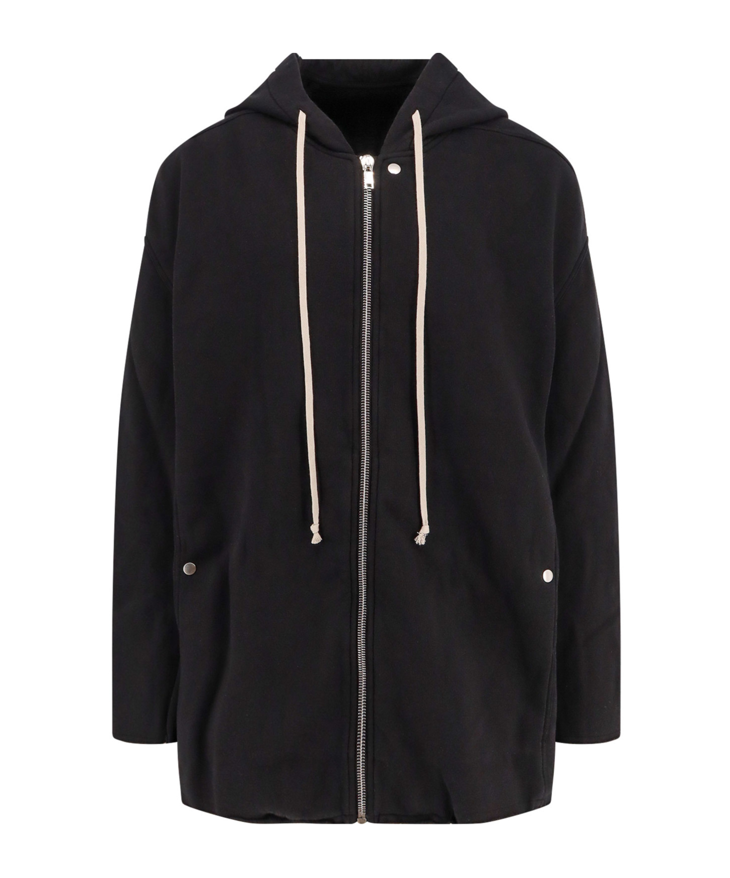 Rick Owens Drkshdw Long-sleeved Sweater In Black