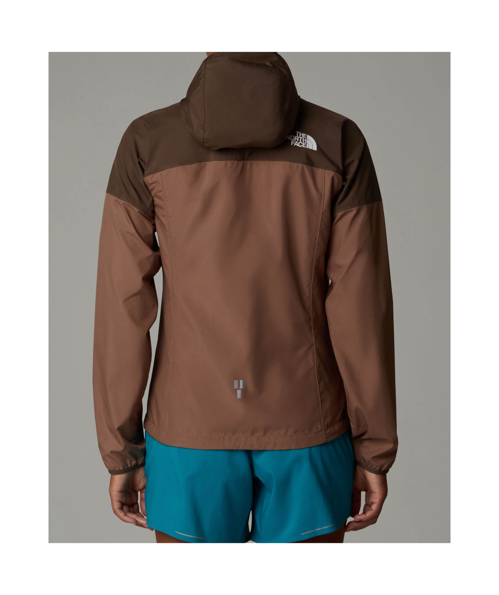 Shop The North Face Higher Run Windproof Jacket In Brown