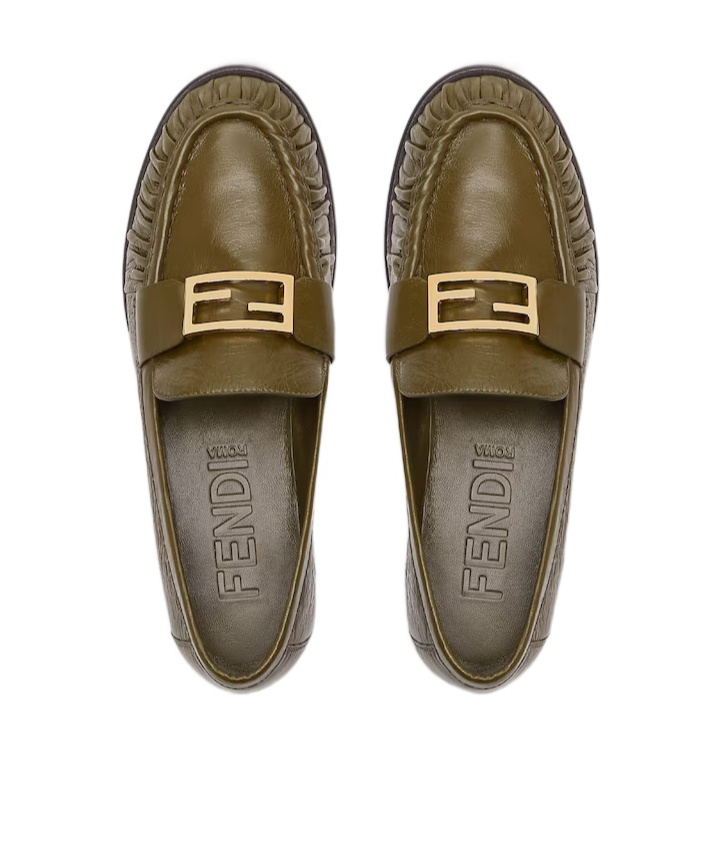 Fendi Baguette In Green