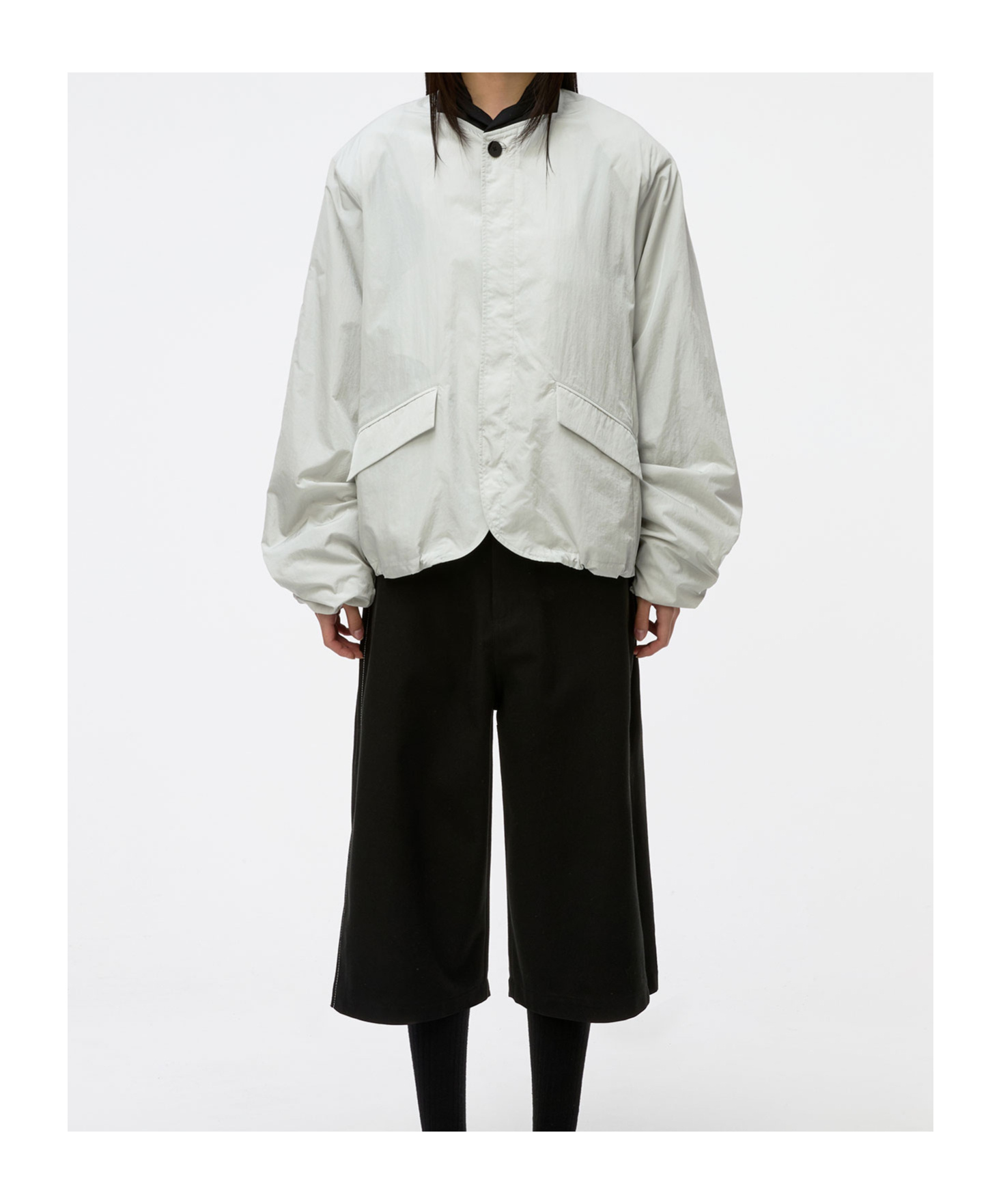 Ader Error Long Sleeve Jacket In Grey