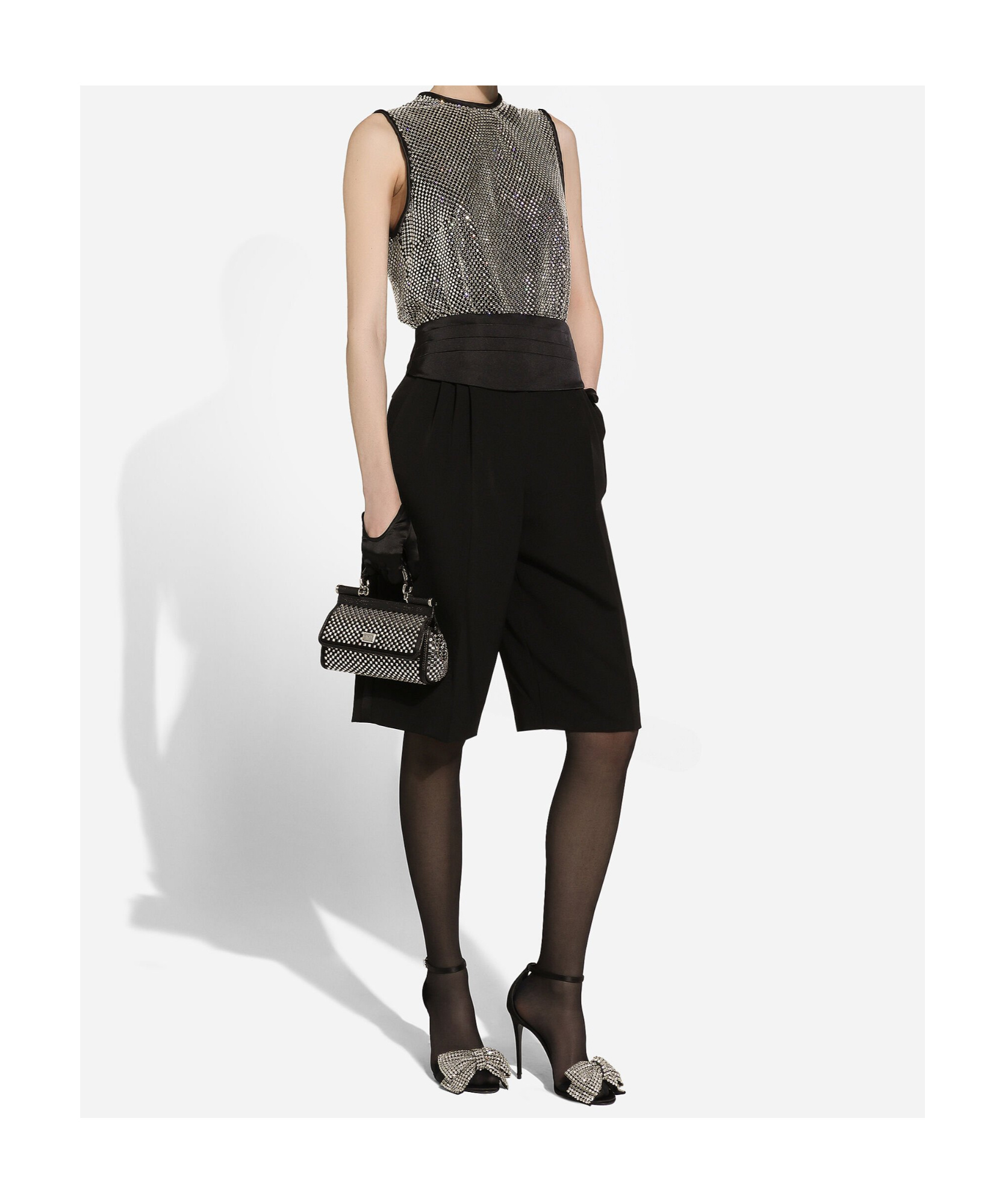 DOLCE & GABBANA TAILORED GABARDINE SHORTS
