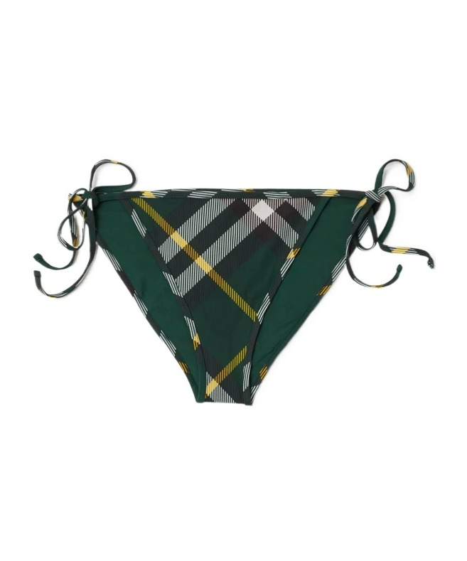 BURBERRY CHECKED BIKINI BRIEFS