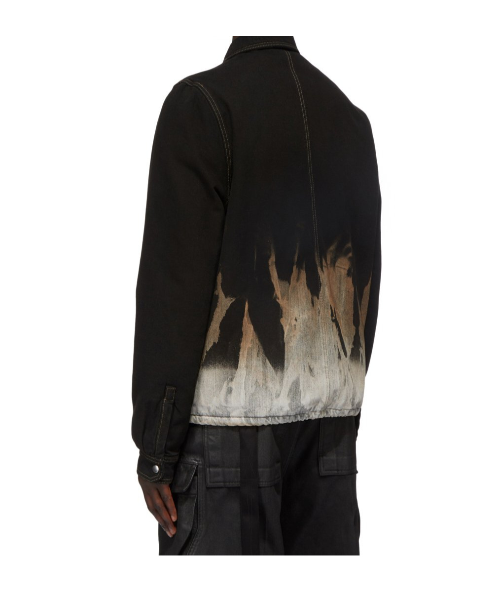 Rick Owens Drkshdw Drkshdw By Rick Owens Cotton Full-zip Sweatshirt In Black
