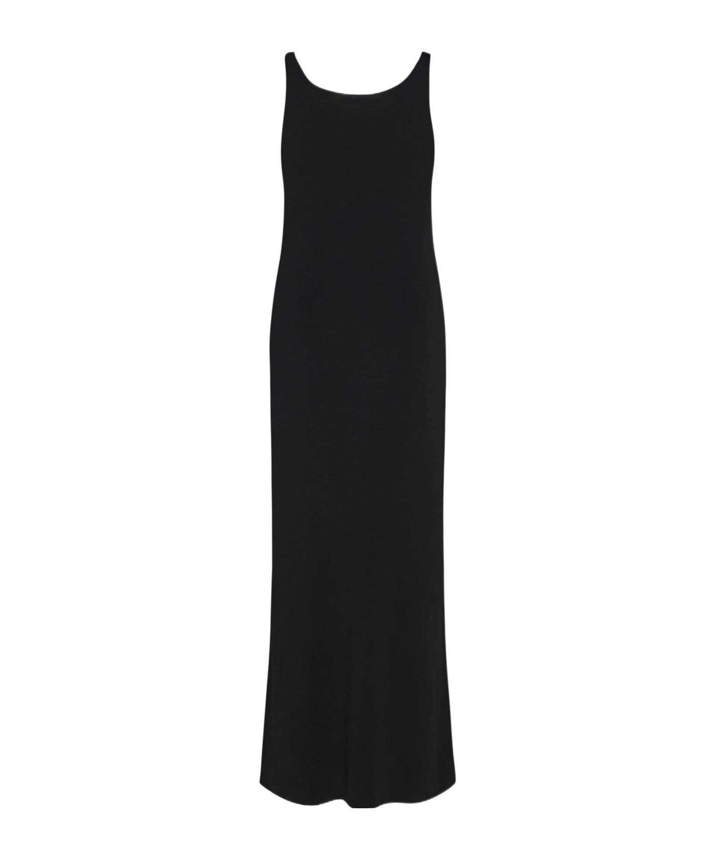 The Row Wool Vest Dress In Black