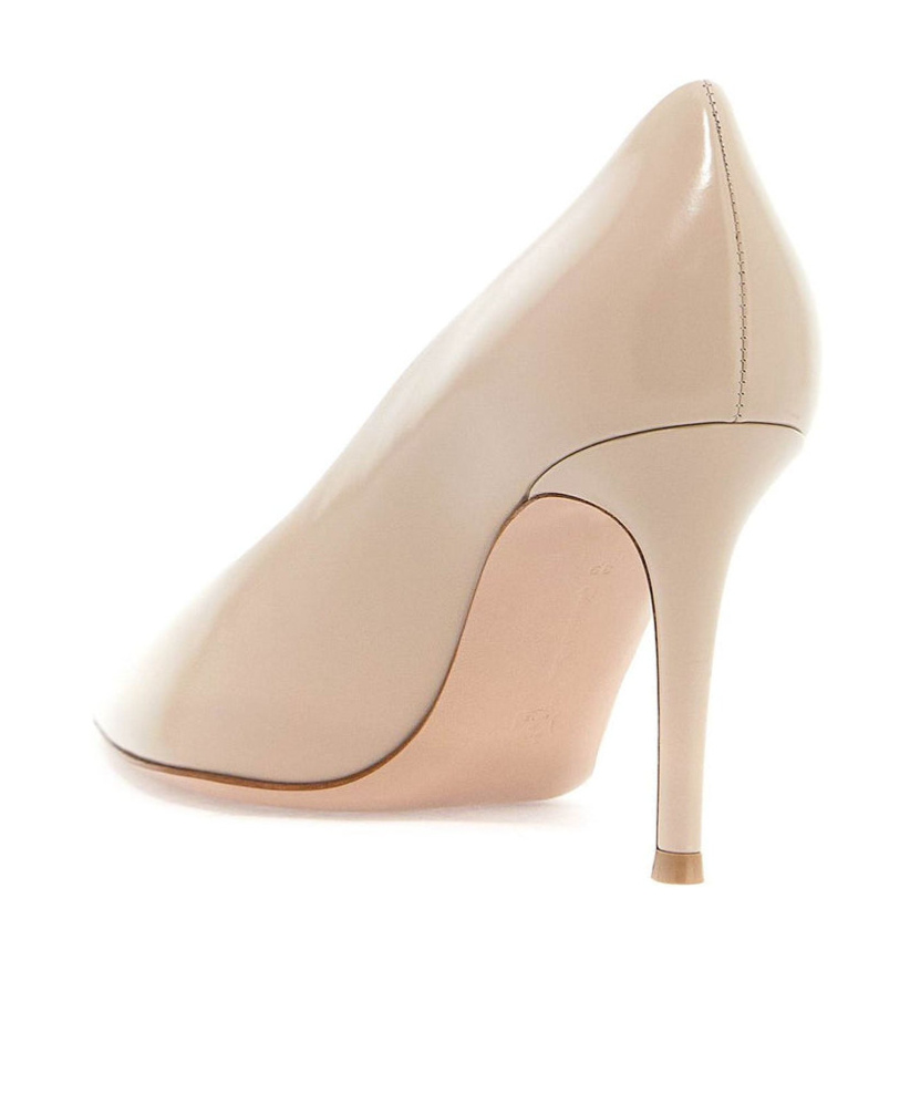 Shop Gianvito Rossi Pointed High Heels In Nude