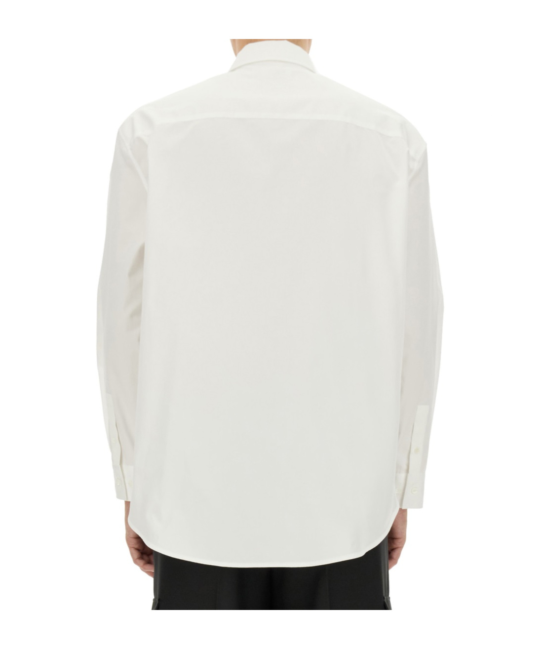 Off-white Long-sleeved Shirt In Black